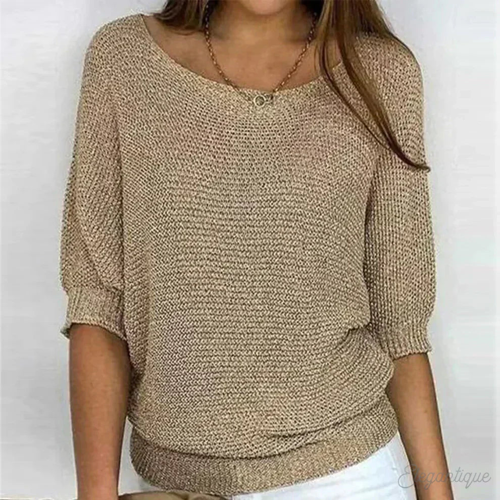 Juniper Cozy Loose Sweater – Soft, Relaxed Fit for Everyday Comfort