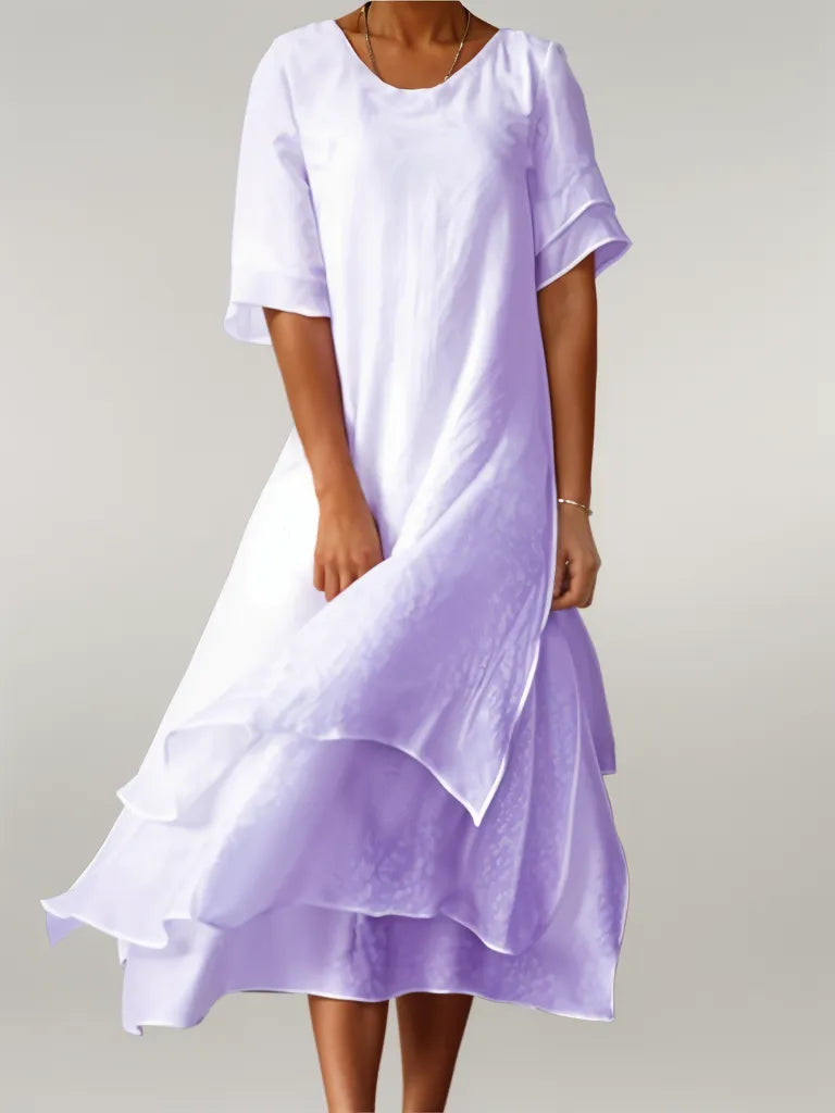 Zarah Elegant Long Dress – Flowing Style for Special Occasions