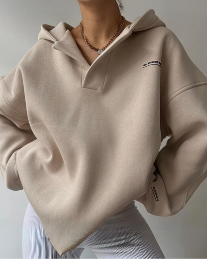 ‘Oversized Pink Hoodie with Print for Women - Perfect for Autumn/Winter Buy’